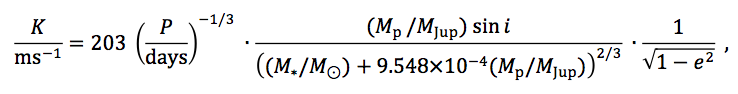 Radial Velocity Calc